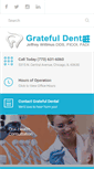 Mobile Screenshot of gratefuldental.com